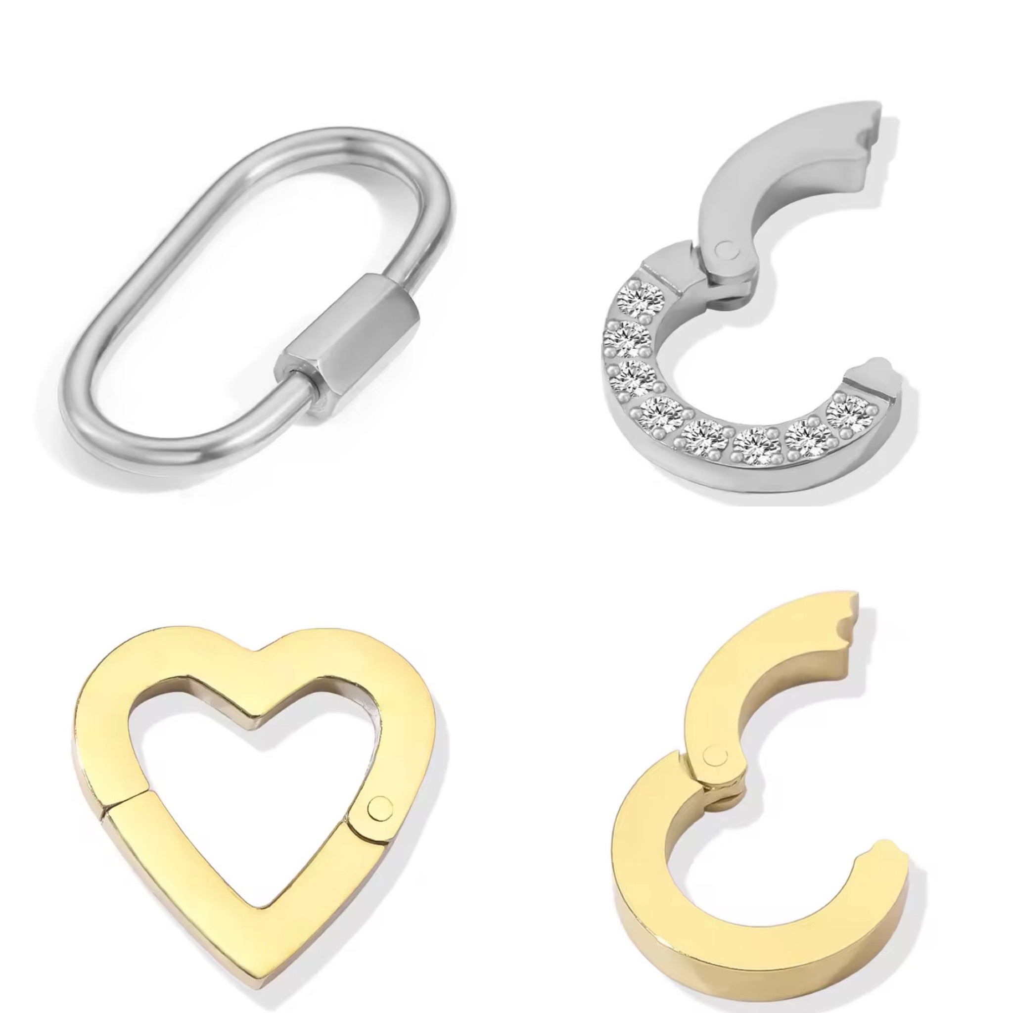 Verschlüsse + Charmträger