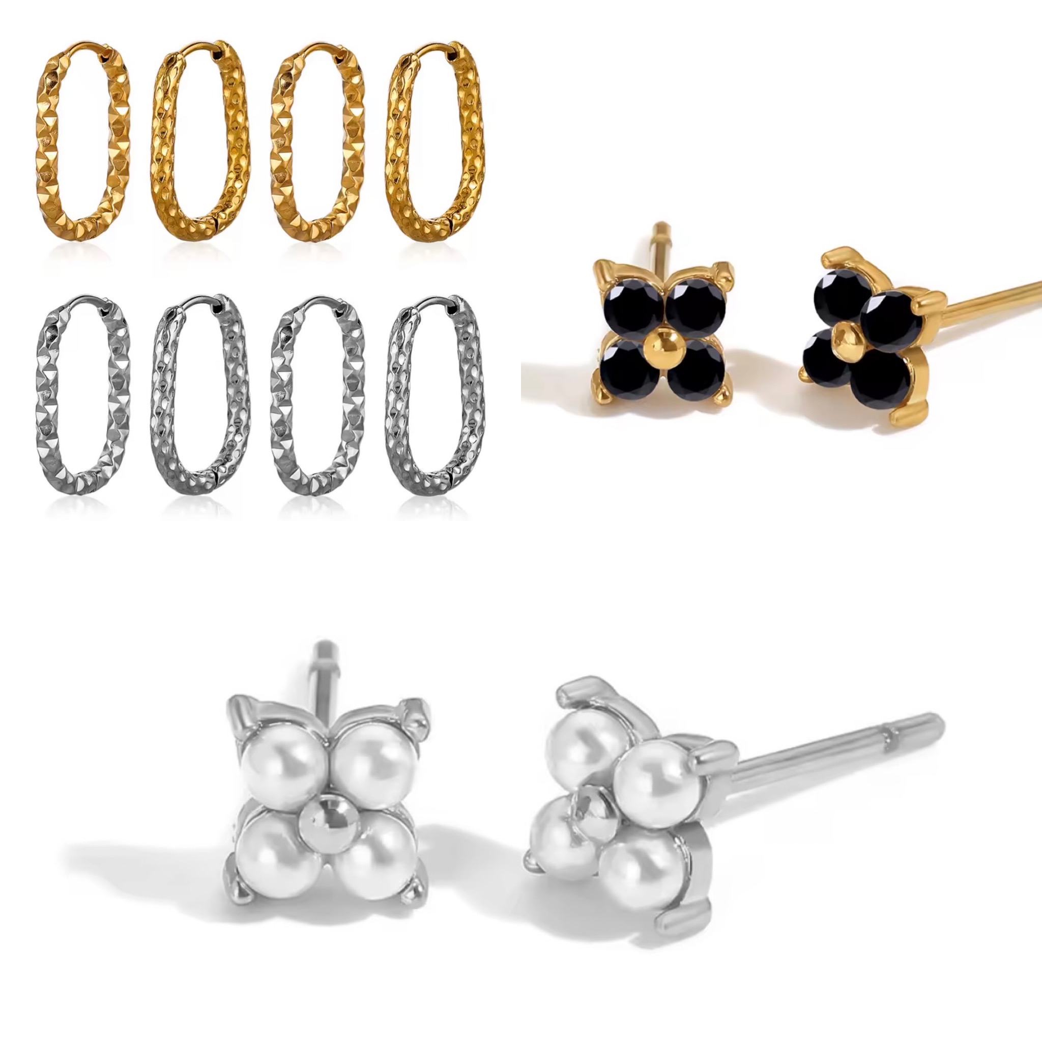 Ohrringe + Ohrstecker