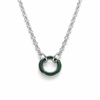 Ming mit Verschluss RUND - silber