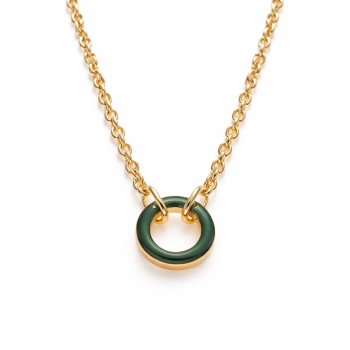 Ming mit Verschluss RUND - gold