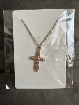 Kreuz rosegold