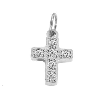 Minikreuz silber