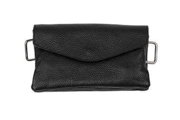 Belt schwarz + Perlenkette