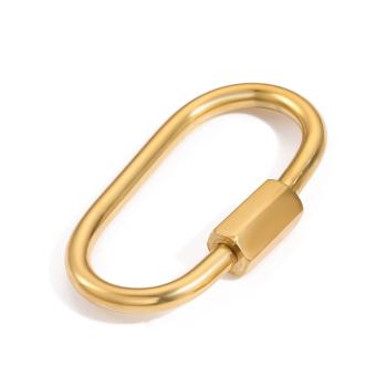 Schnalle groß - gold