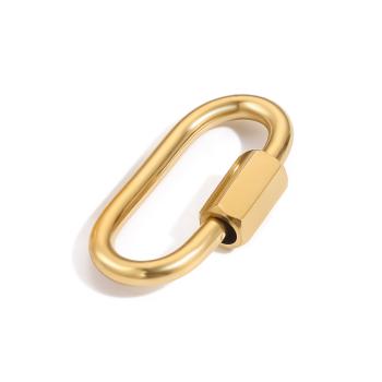 Schnalle klein - gold