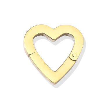 Verschluss HERZ - gold