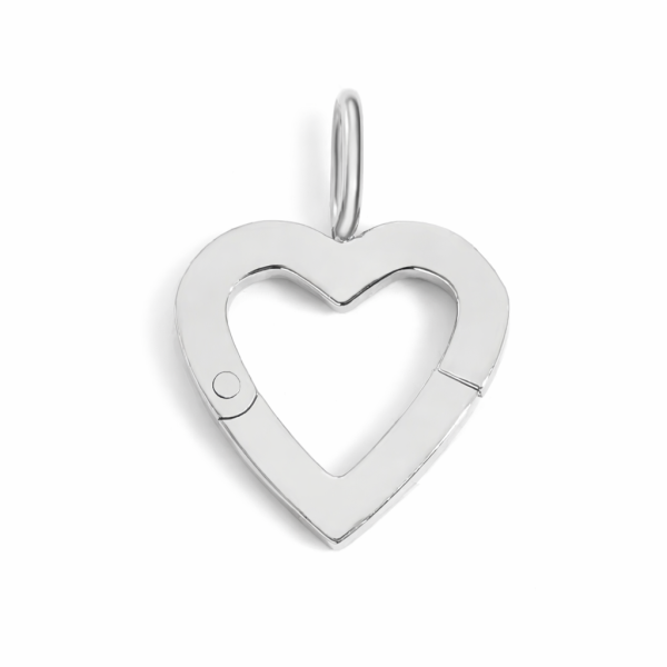 Charmträger HERZ - silber