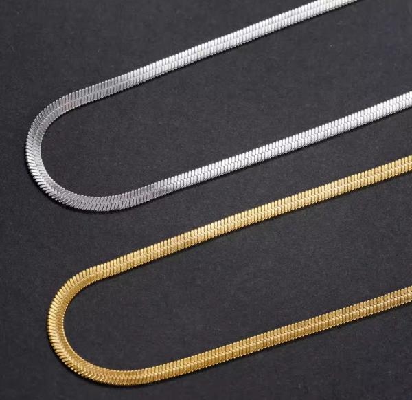 Schlangenkette silber