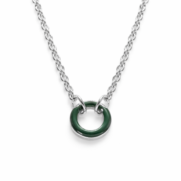 Ming mit Verschluss RUND - silber