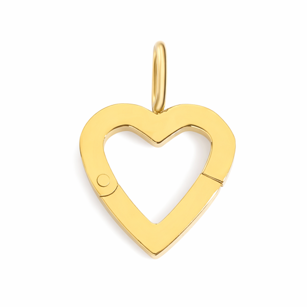 Charmträger HERZ - gold