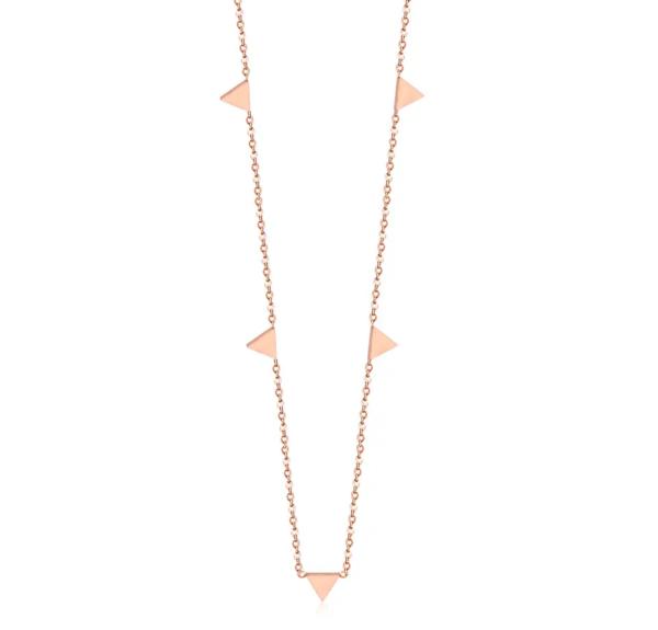 Chocker Triangle rosegold