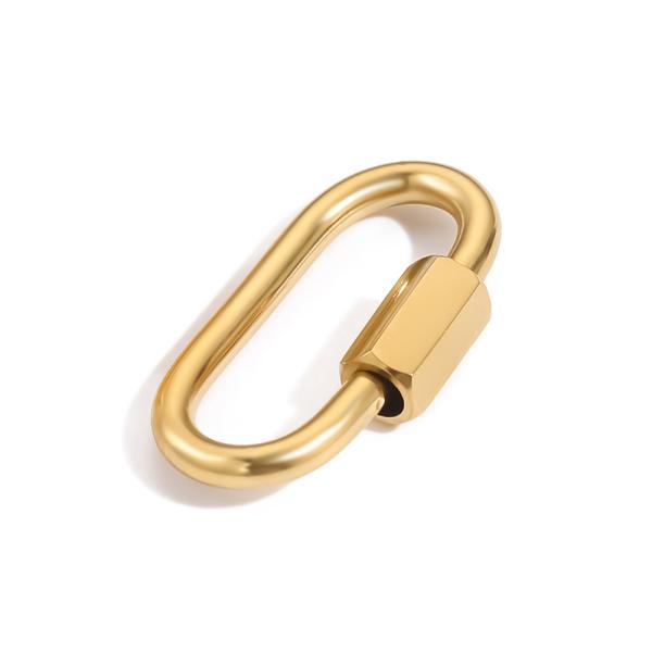 Schnalle klein - gold