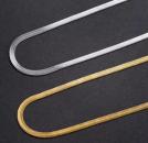 Schlangenkette silber