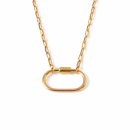 Ruby mit Schnalle groß - gold