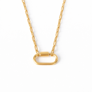 Ruby mit Schnalle klein - gold