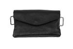 Belt schwarz + Perlenkette