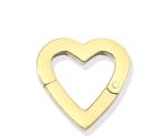 Verschluss HERZ - gold